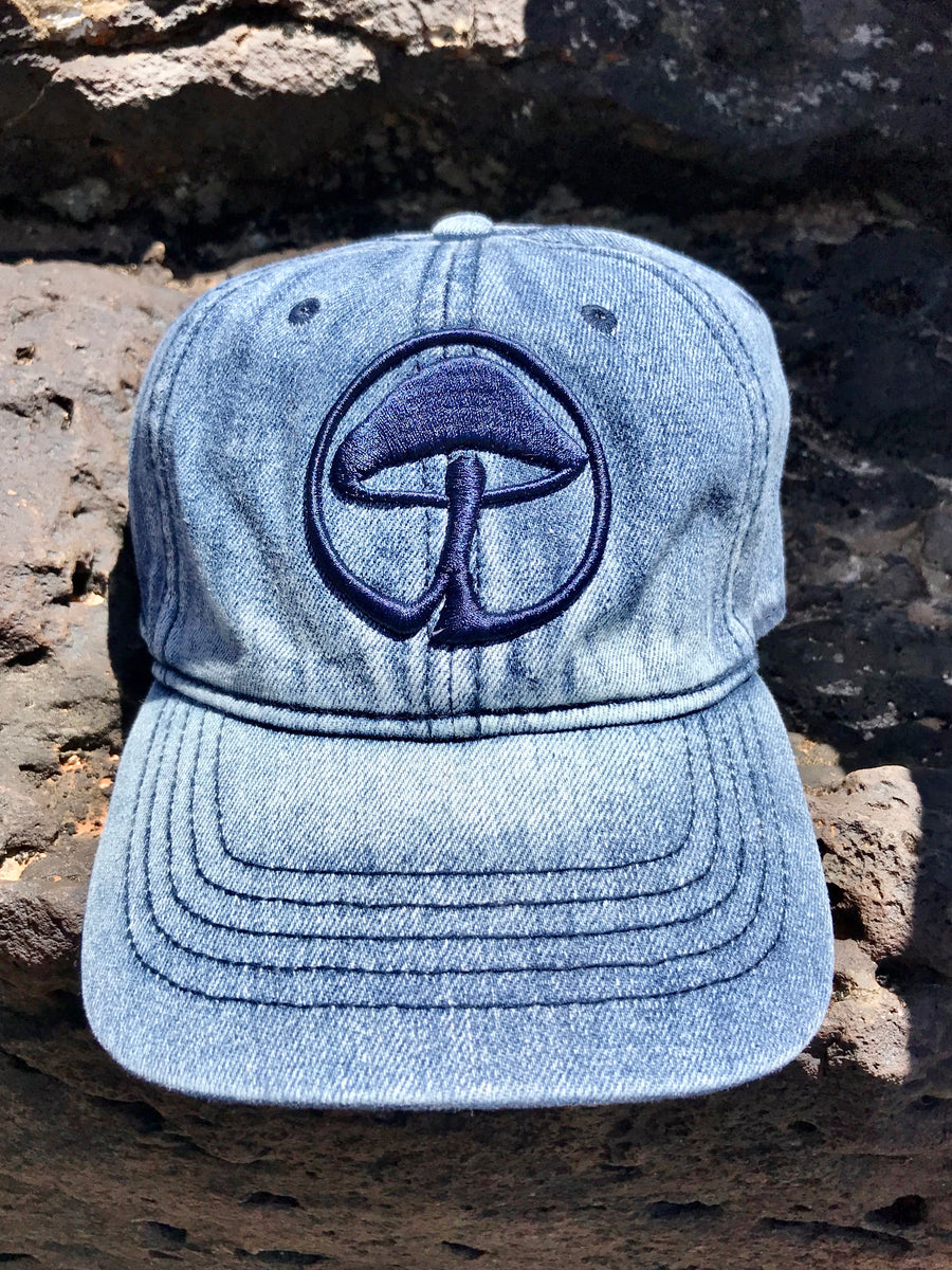 AcidWashed Denim Cap – MUSH LUV EYEWEAR